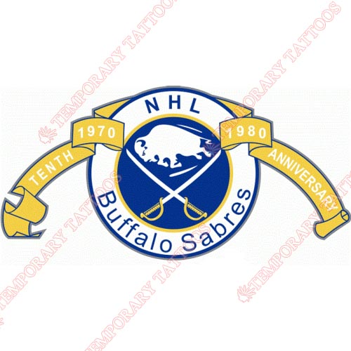 Buffalo Sabres Customize Temporary Tattoos Stickers NO.95